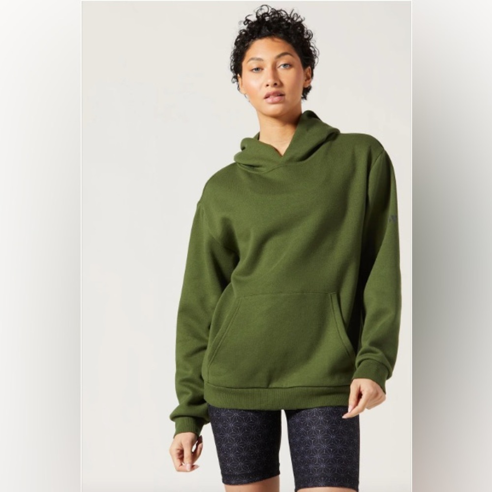 Wear It To Heart Driver Relaxed Hoodie in Lichen – Small (REVOLVE)